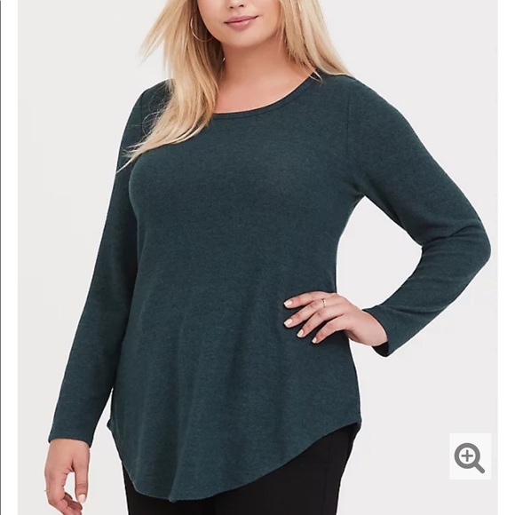 torrid Sweaters - Torrid Teal Crew Neck Sweater